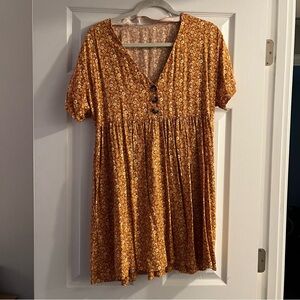 Madewell baby doll dress